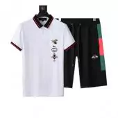 chandals hombreche courte gucci homme pas cher polo col bee